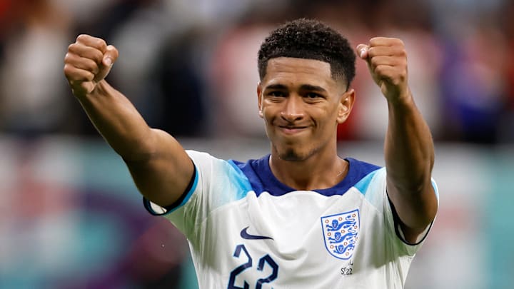 Jude Bellingham is currently starring for England at the World Cup