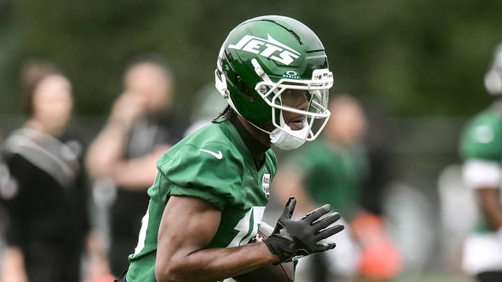 New York Jets wide receiver Adonai Mitchell New York Jets wide receiver Adonai Mitchell