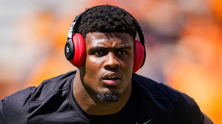 Georgia linebacker C.J. Allen Georgia linebacker C.J. Allen