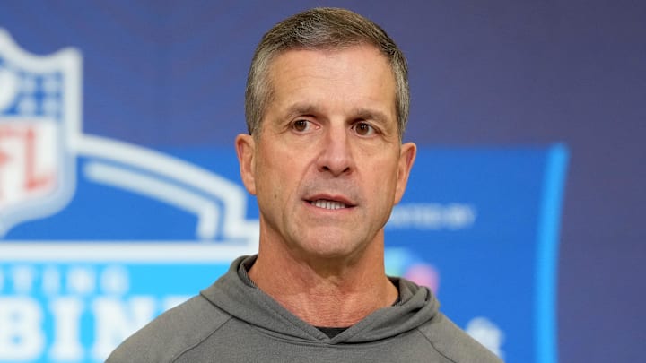 New York Giants - head coach John Harbaugh