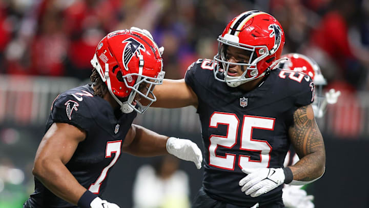 Bijan Robinson and Tyler Allgeier will play an important part in the Atlanta Falcons game against the Denver Broncos. Bijan Robinson and Tyler Allgeier will play an important part in the Atlanta Falcons game against the Denver Broncos.