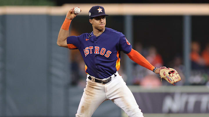 Jeremy Peña ganó su primer Guante de Oro en la MLB