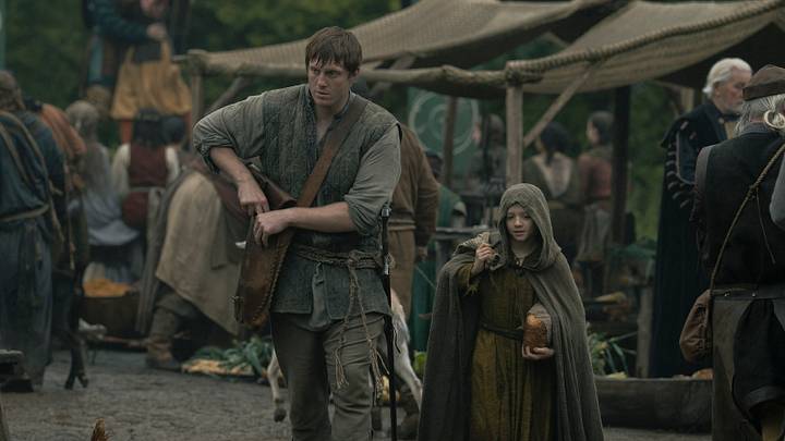 Peter Claffey (Dunk) and Dexter Sol Ansell (Egg) in A Knight of the Seven Kingdoms. Courtesy of Steffan Hill/HBO. Peter Claffey (Dunk) and Dexter Sol Ansell (Egg) in A Knight of the Seven Kingdoms. Courtesy of Steffan Hill/HBO.