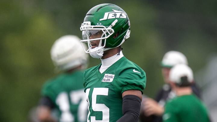 New York Jets wide receiver Adonai Mitchell New York Jets wide receiver Adonai Mitchell