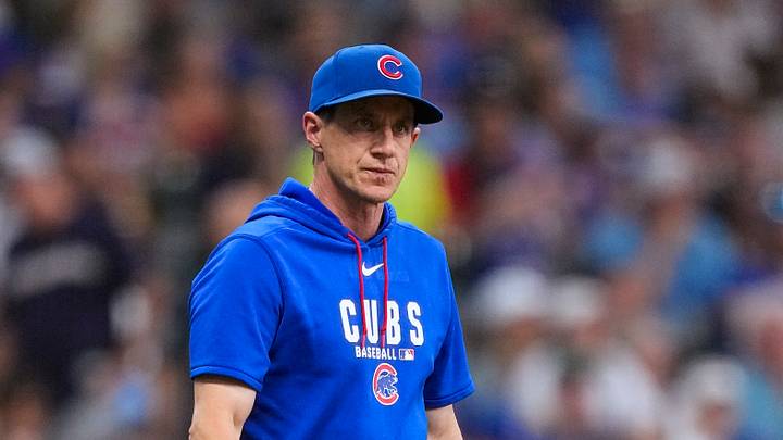 Jun 28, 2026; Milwaukee, Wisconsin, USA;  Chicago Cubs manager Craig Counsell (11) during the game against the Milwaukee Brewers at American Family Field. Mandatory Credit: Jeff Hanisch-Imagn Images