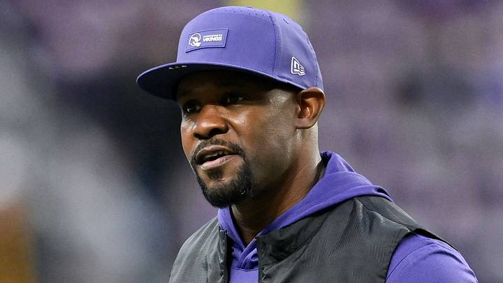 Minnesota Vikings defensive coordinator Brian Flores Minnesota Vikings defensive coordinator Brian Flores