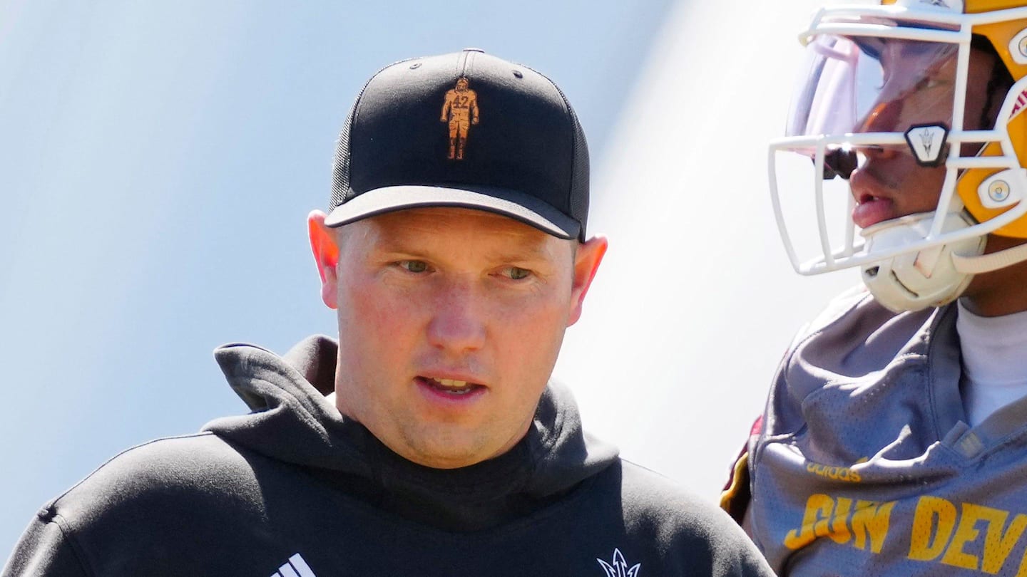 Arizona State's Kenny Dillingham Has High Hopes As Spring Closes