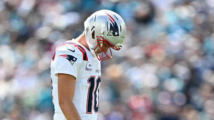 New England Patriots quarterback Drake Maye New England Patriots quarterback Drake Maye