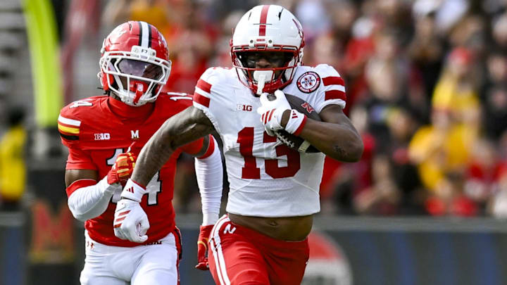 Can Nebraska's top receiver, Nyziah Hunter, make the most of one last game in 2025?