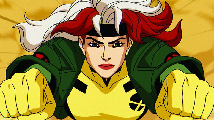 Rogue (voiced by Lenore Zann) in Marvel Animation's X-MEN '97. Photo courtesy of Marvel Animation. © 2024 MARVEL.