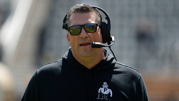 Purdue Boilermakers offensive coordinator Josh Henson.