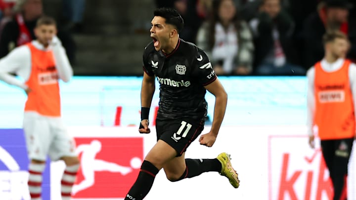 Nadiem Amiri nach seinem Derby-Tor
