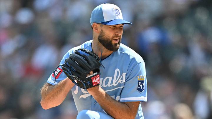 Jun 27, 2026; Chicago, Illinois, USA; Kansas City Royals pitcher Michael Wacha (52) throws against the Chicago White Sox during the first inning at Rate Field. Mandatory Credit: Patrick Gorski-Imagn Images Jun 27, 2026; Chicago, Illinois, USA; Kansas City Royals pitcher Michael Wacha (52) throws against the Chicago White Sox during the first inning at Rate Field. Mandatory Credit: Patrick Gorski-Imagn Images