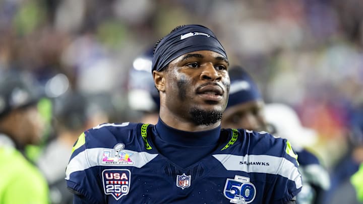 Seattle Seahawks safety Nick Emmanwori against the New England Patriots