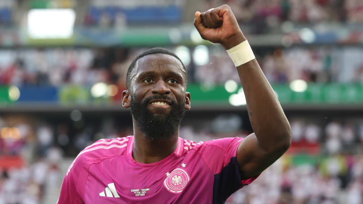 Antonio Rudiger sous les couleurs de l'Allemagne Antonio Rudiger sous les couleurs de l'Allemagne