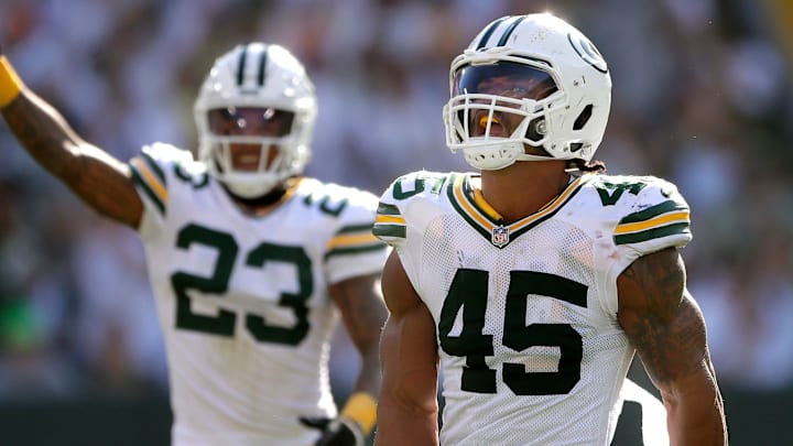 Green Bay Packers linebacker Eric Wilson