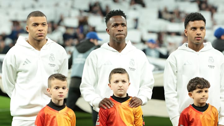 Kylian Mbappe, Vinicius Jr, Rodrygo - Real Madrid