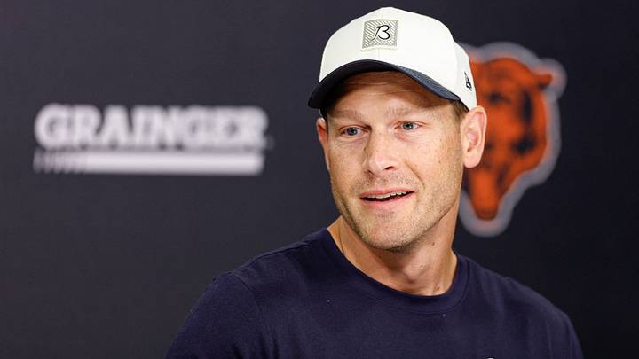 Chicago Bears head coach Ben Johnson Chicago Bears head coach Ben Johnson