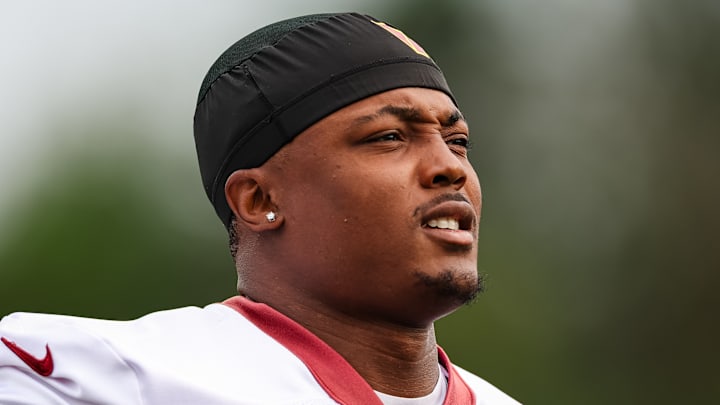 Washington Commanders wide receiver Terry McLaurin Washington Commanders wide receiver Terry McLaurin