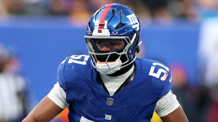 New York Giants linebacker Abdul Carter will have a new jersey number for 2026.