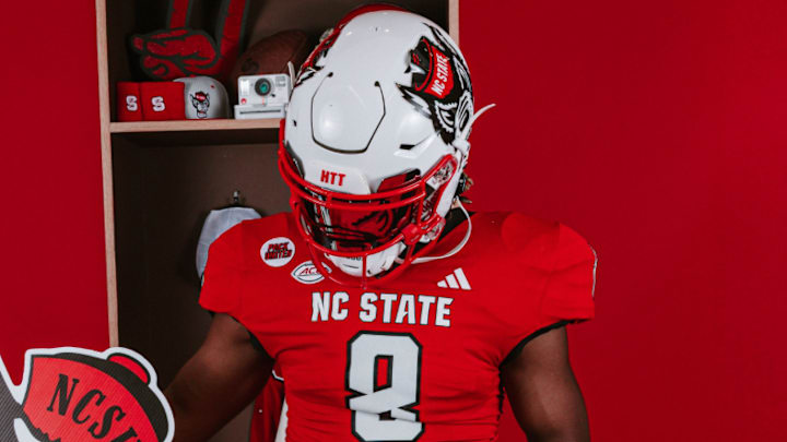 Tristen Hill on his North Carolina State official visit