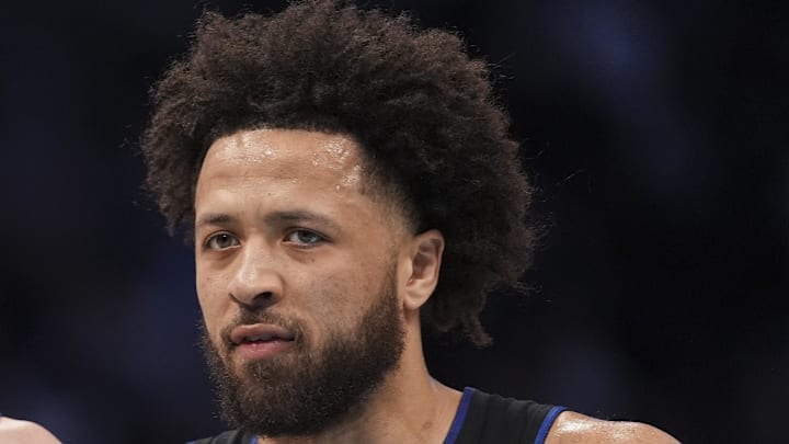 Feb 9, 2026; Charlotte, North Carolina, USA;Detroit Pistons guard Cade Cunningham (2): Jim Dedmon-Imagn Images