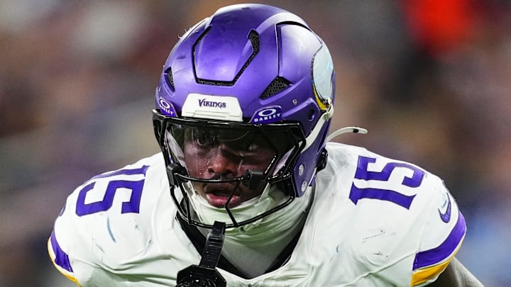 Minnesota Vikings edge rusher Dallas Turner Minnesota Vikings edge rusher Dallas Turner