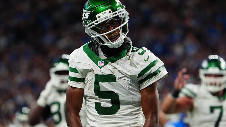New York Jets wide receiver Garrett Wilson New York Jets wide receiver Garrett Wilson