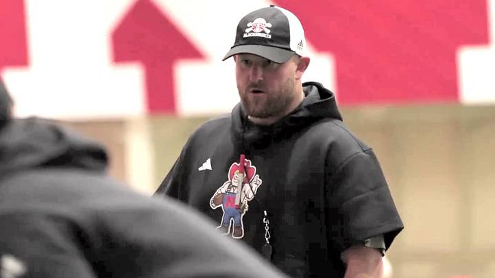 Nebraska defensive coordinator Rob Aurich Nebraska defensive coordinator Rob Aurich