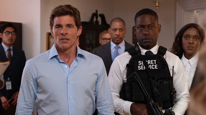 PARADISE - “The Day” - Sinatra and Xavier confront the past, returning to the harrowing day that brought them to Paradise. JAMES MARSDEN, STERLING K. BROWN, KRYS MARSHALL