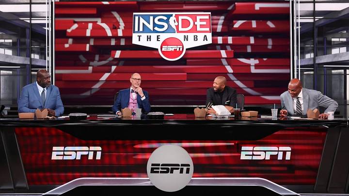 Shaquille O’Neal, Ernie Johnson, Kenny Smith and Charles Barkley have been together since 2011. Shaquille O’Neal, Ernie Johnson, Kenny Smith and Charles Barkley have been together since 2011.