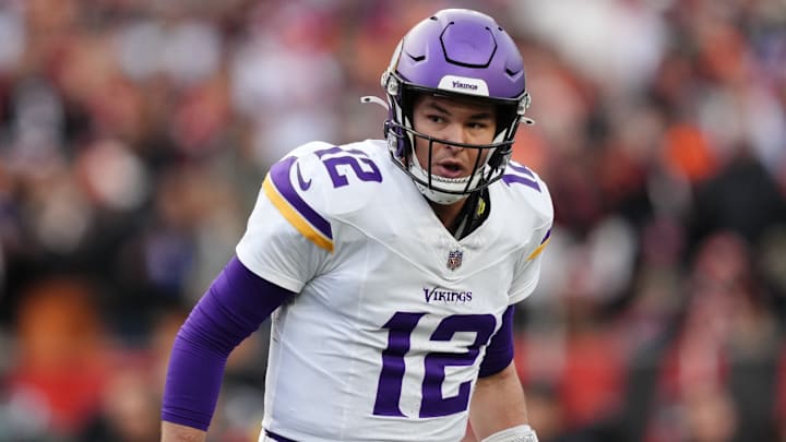 Minnesota Vikings quarterback Nick Mullens