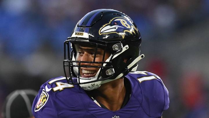 Baltimore Ravens safety Kyle Hamilton