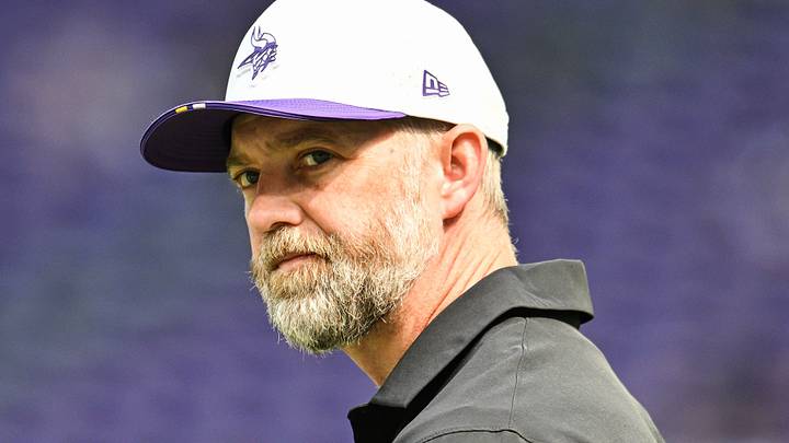 Minnesota Vikings offensive coordinator Wes Phillips 
