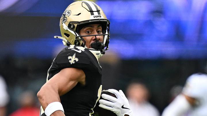 New Orleans Saints WR Devaughn Vele (14) New Orleans Saints WR Devaughn Vele (14)