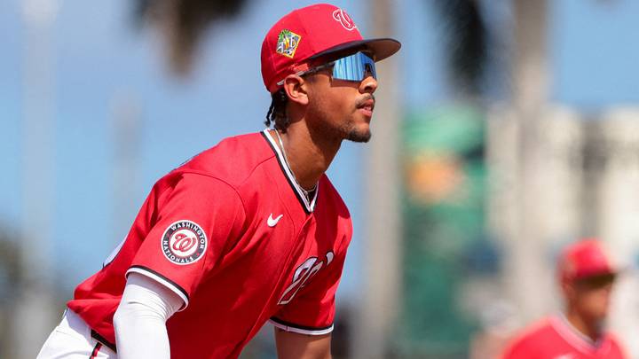 Washington Nationals infielder Trey Lipscomb