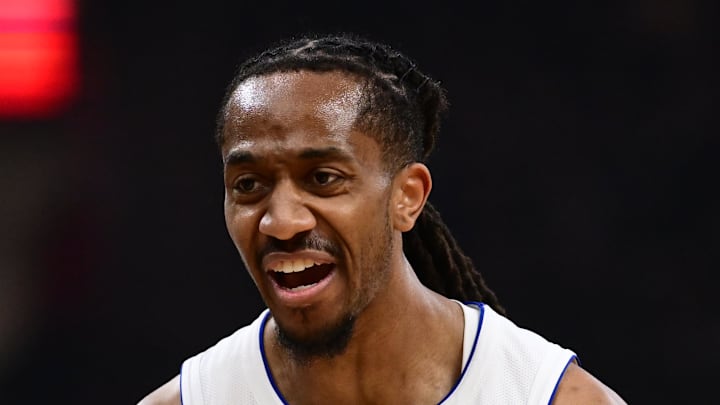 May 11, 2026; Cleveland, Ohio, USA; Detroit Pistons guard Daniss Jenkins (24) t: Ken Blaze-Imagn Images May 11, 2026; Cleveland, Ohio, USA; Detroit Pistons guard Daniss Jenkins (24) t: Ken Blaze-Imagn Images