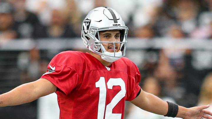 Las Vegas Raiders QB Aidan O'Connell Las Vegas Raiders QB Aidan O'Connell