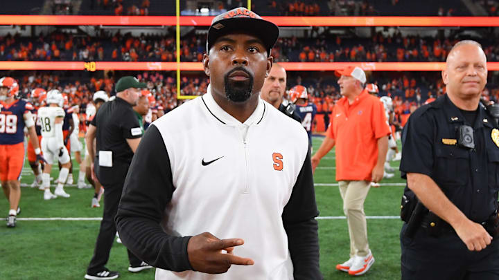 It sounds like Syracuse is up to the challenge of lining up against Colorado in a prospective spring football scrimmage. It sounds like Syracuse is up to the challenge of lining up against Colorado in a prospective spring football scrimmage.