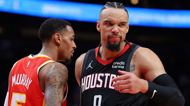 Atlanta Hawks guard Dejounte Murray, Houston Rockets wing Dillon Brooks