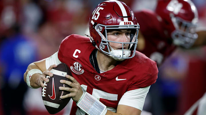 Alabama Quarterback Ty Simpson