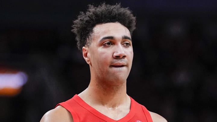 Trayce Jackson-Davis can't get playoff minutes with the Raptors