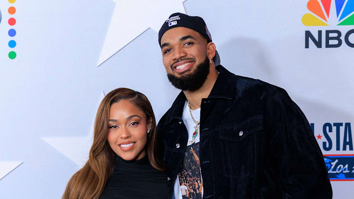 Karl-Anthony Towns and Jordyn Woods