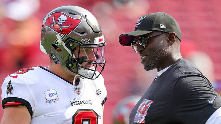 Baker Mayfield and Todd Bowles are frustrated with the Buccaneers' horrid start. Baker Mayfield and Todd Bowles are frustrated with the Buccaneers' horrid start.