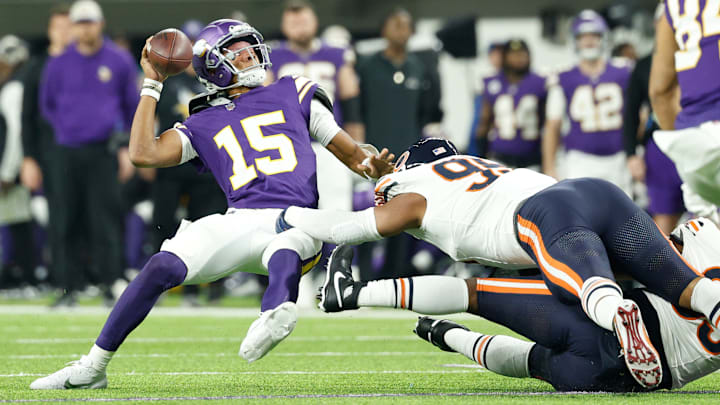 Minnesota Vikings quarterback Josh Dobbs