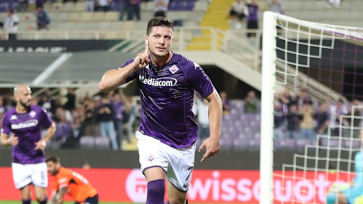 Zählt zu den besten Torschützen in der Conference League: Luka Jovic Zählt zu den besten Torschützen in der Conference League: Luka Jovic