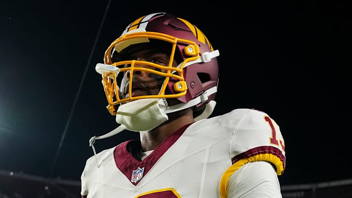 Washington Commanders wide receiver Treylon Burks