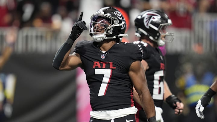 Atlanta Falcons running back Bijan Robinson