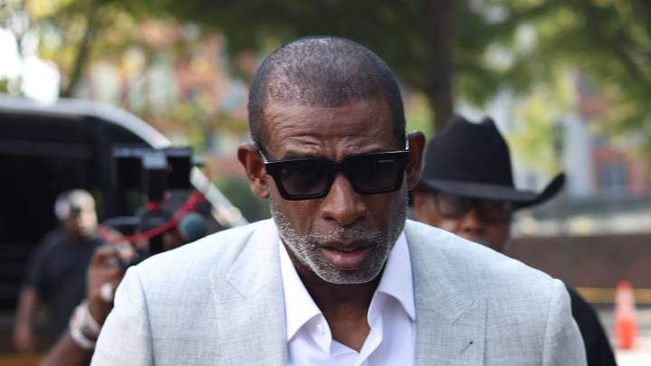 Sep 3, 2026; Atlanta, Georgia, USA; Colorado head coach Deion Sanders arrives before the game at Bobby Dodd Stadium at Hyundai Field. Mandatory Credit: Brett Davis-Imagn Images Sep 3, 2026; Atlanta, Georgia, USA; Colorado head coach Deion Sanders arrives before the game at Bobby Dodd Stadium at Hyundai Field. Mandatory Credit: Brett Davis-Imagn Images