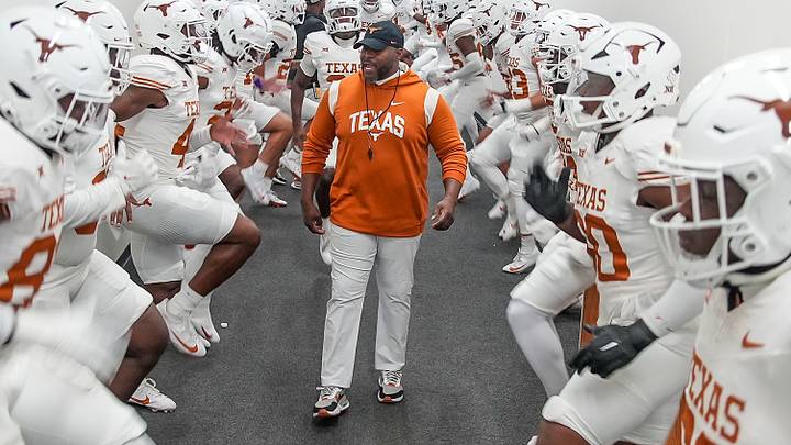 Nov 11, 2023; Fort Worth, Texas, USA; Texas Longhorns Director of Football Performance Torre Becton